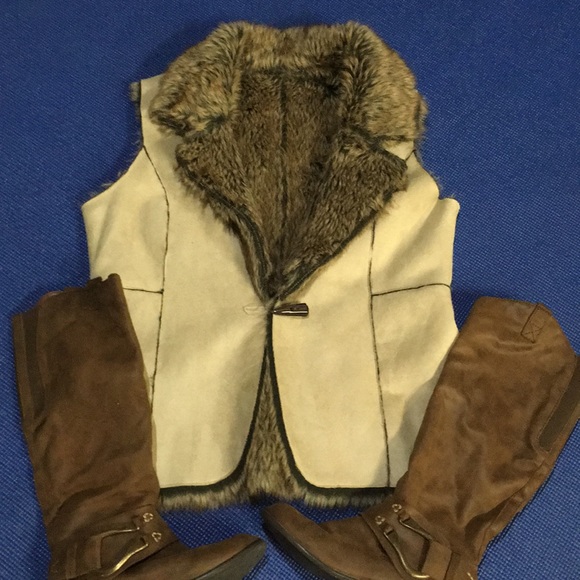 Fever Jackets & Blazers - !!!HP!!! Reversible vest